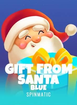 Gift From Santa Blue